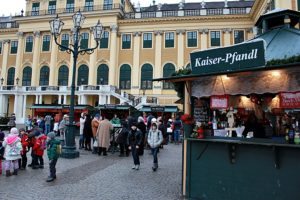 Things to do in Vienna December: Schonbrunn Christmas market