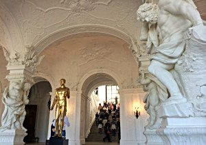 Foyer of Belvedere Vienna