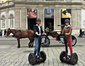 Things to do in Vienna August: segway tour
