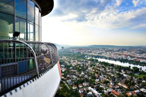 Vienna Attractions: Danube Tower restaurant