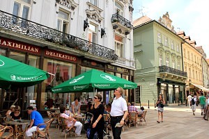 Mini-Donaukreuzfahrt: Stadtzentrum von Bratislava