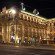 Vienna opera house at night
