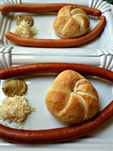 sausage stands in Vienna: Frankfurters
