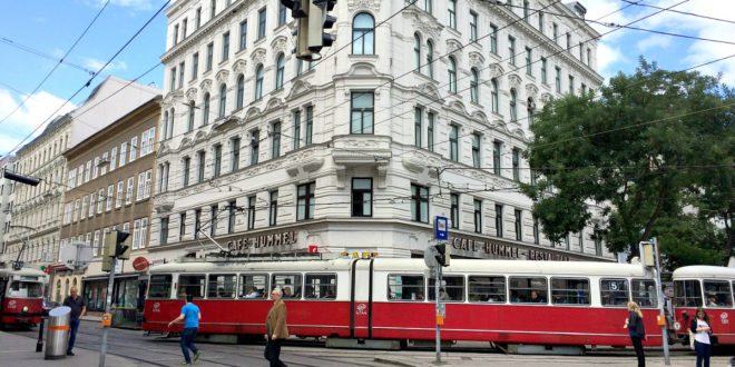 Besuchen Sie Wien: traditionelle Straßenbahn