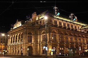 Wien bei Nacht: Staatsoper