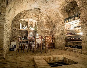 Vienna wineries: historic wine cellar