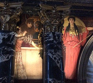 Vienna Art Museum: Klimt wall paintings