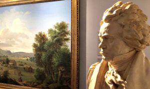 Beethoven bust in Vienna Austria