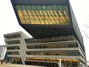 Zaha Hadid's Vienna University library
