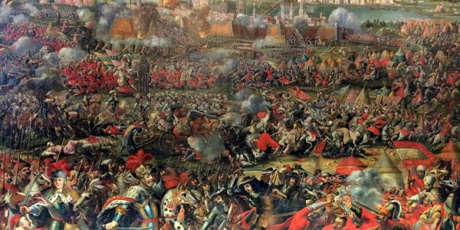 painting of Battle of Vienna 1683