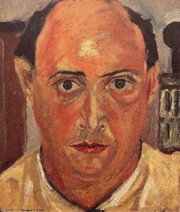Arnold Schoenbger, self portrait, 1910