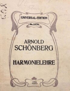 Schoenberg's Theory of Harmony, 1911