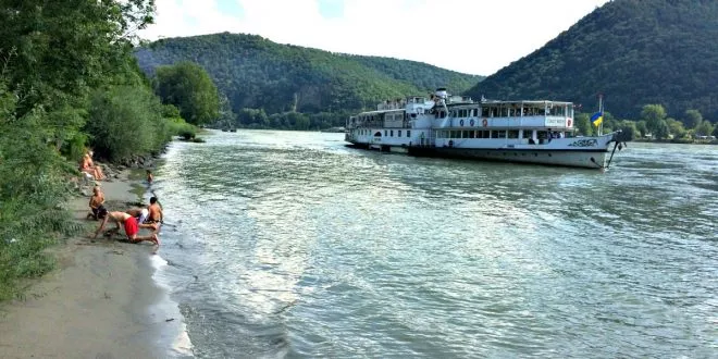 Boat on the Danube in Wachau