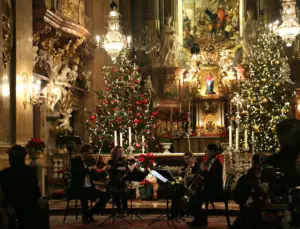 lucruri de făcut la Viena decembrie: concert de Crăciun Peterskirche 